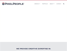 Tablet Screenshot of pixelpeople.com